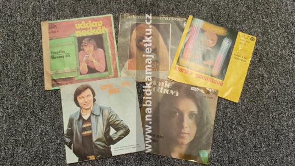 Vinylové desky, 9 552 Kč