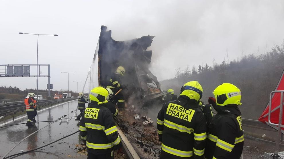 Nehoda na pražském okruhu - 1