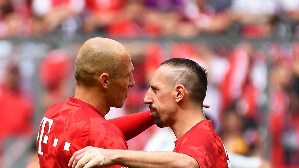Arjen Robben s Franckem Ribérym