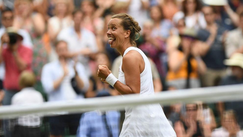 Barbora Strýcová si letošní Wimbledon opravdu užila