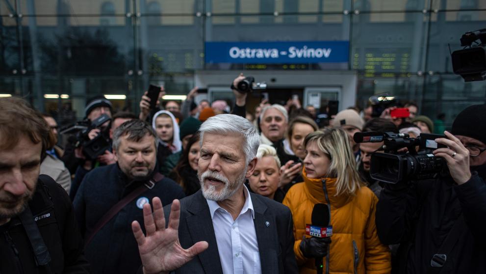 Petr Pavel se svými příznivci v Ostravě (1)
