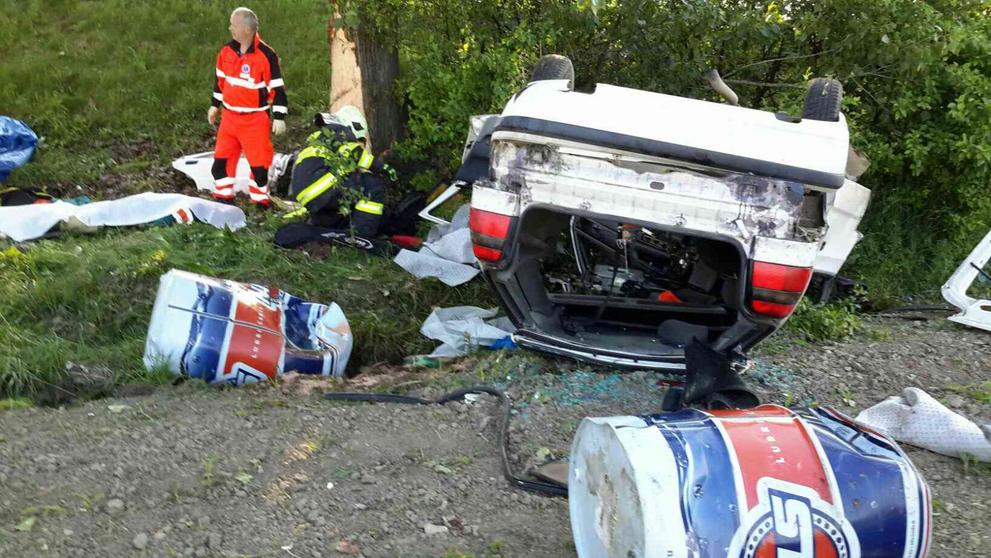 Tragicky skončila nehoda v Býšti
