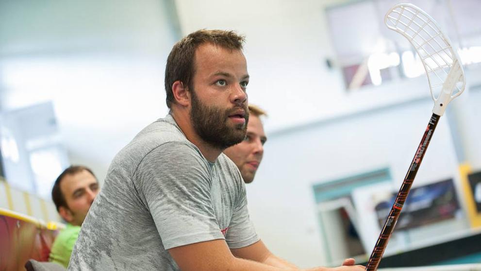 Radko Gudas na florbalovém Rookie Campu - 1