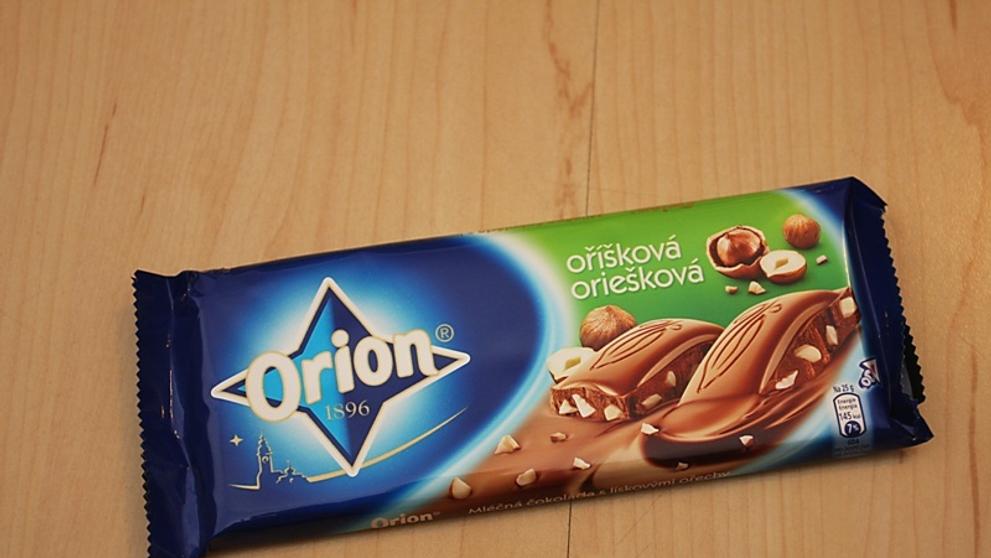 Test čokolád - Orion