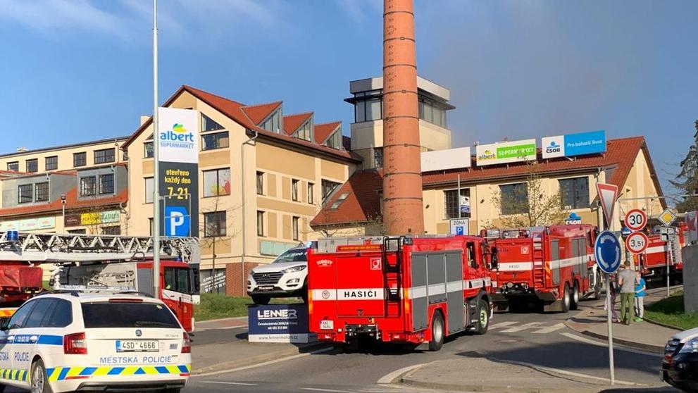 Požár v Říčanech u Prahy - 5