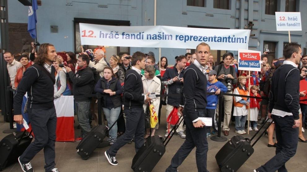 Reprezentace odjela vlakem na EURO - 6