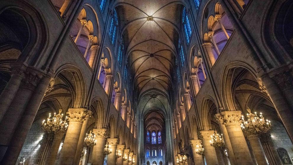 Katedrála Notre-Dame - březen 2019
