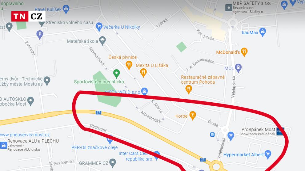 MAPA - Velebudice, Most - Výskyt divokých prasat