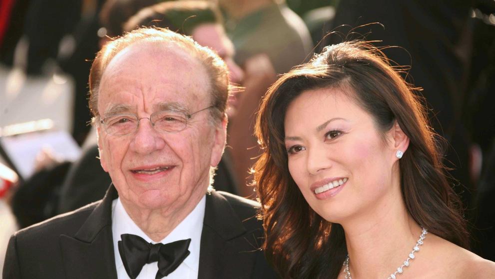 Rupert Murdoch a Wendi Dengová