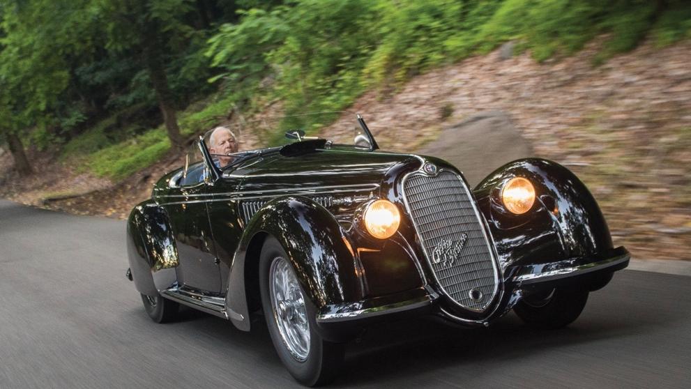 Alfa Romeo 8C 2900 B Lungo Spider z roku 1939