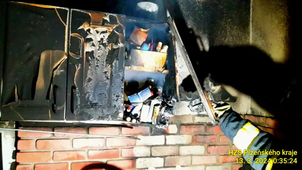 Požár na Klatovsku (1)