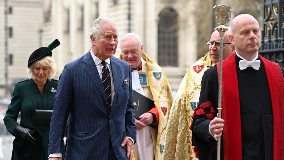 Vzpomínkový obřad prince Philipa ve Westminsterském opatství - princ Charles