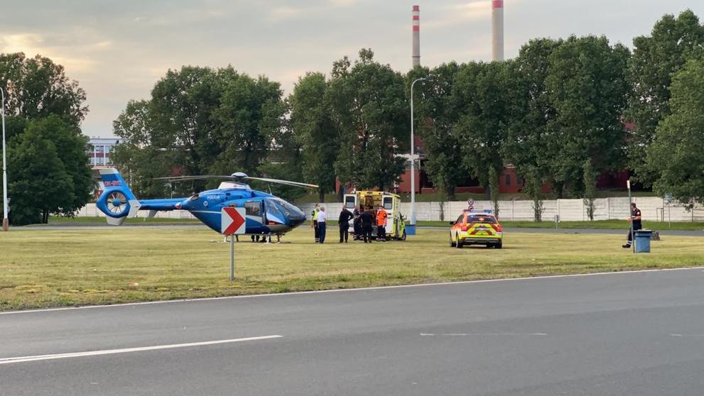 Záchrana zraněného cyklisty - 17