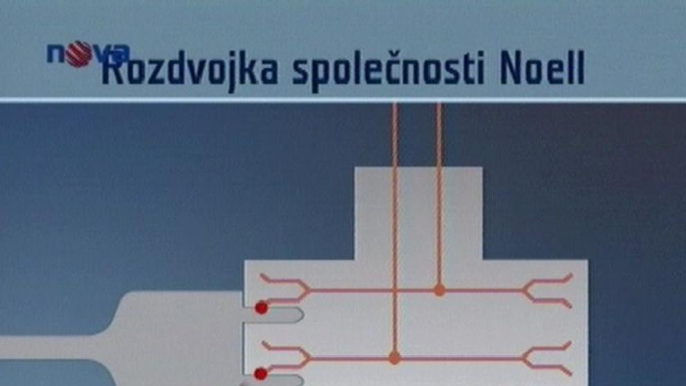 Záběry TV Nova.
