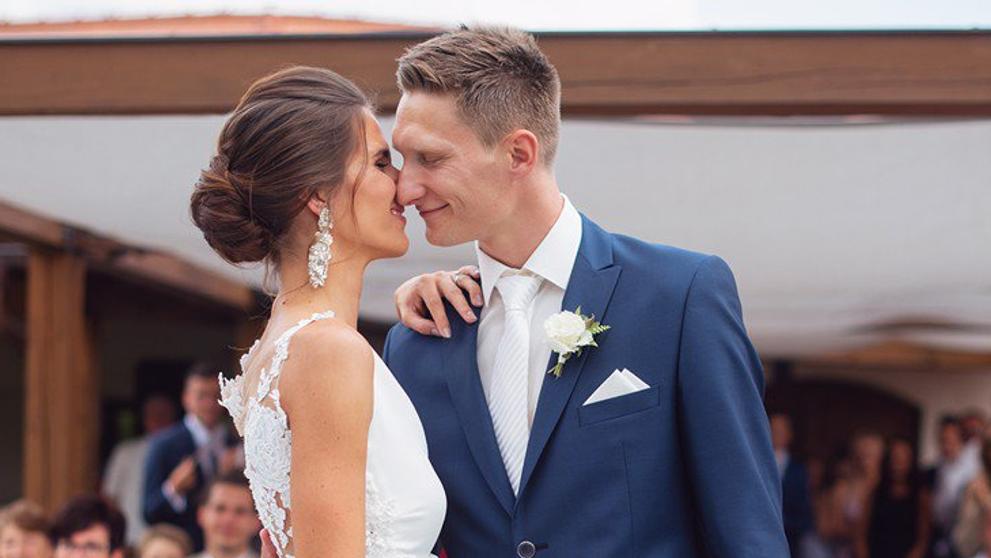 Milan Škoda si vzal přítelkyni Terezu