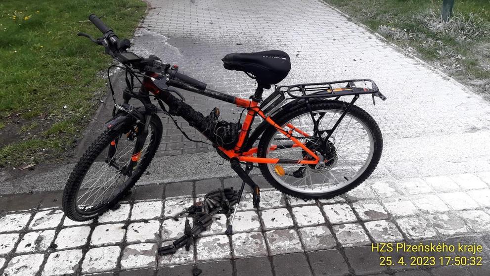 Požár elektrokola