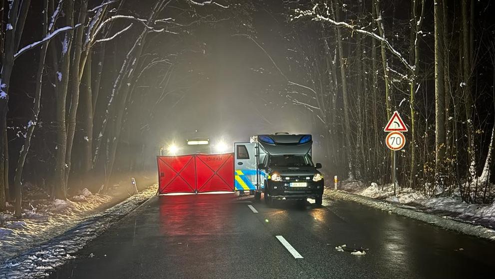 Usmrcený chodec na Nymbursku - 2