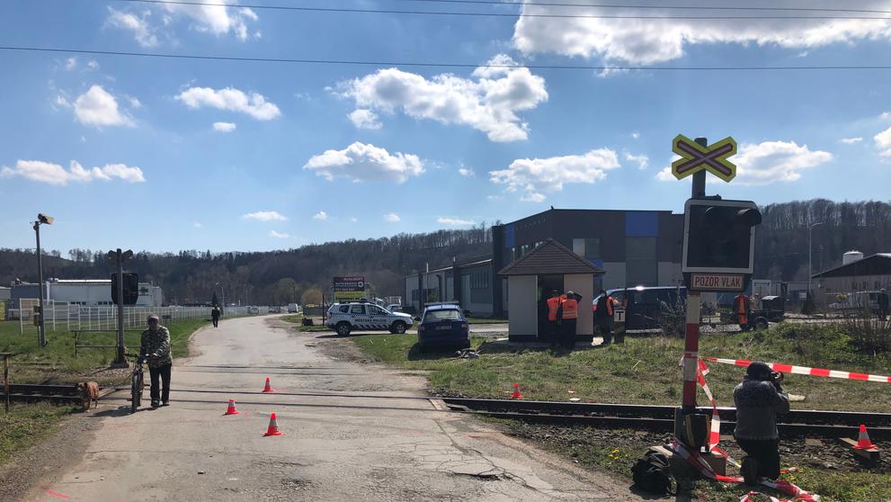 Nehoda dodávky a vlaku - 3