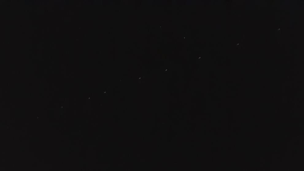 UFO? Čechy vystrašily satelity Elona Muska - 16