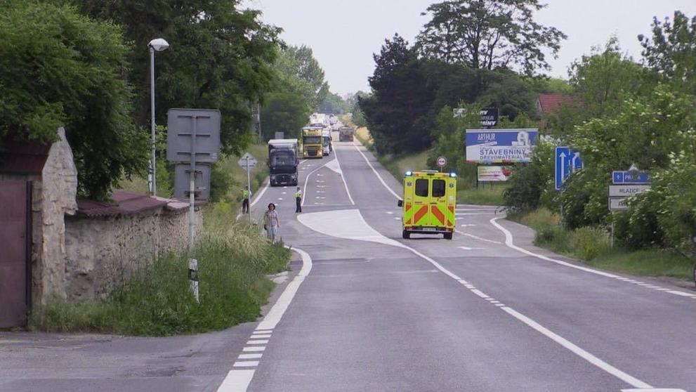 Dopravní nehoda u Mělníka - 1