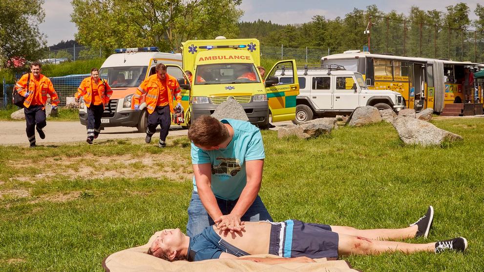 Ordinace: Natáčení dramatické záchranné akce na Sázavě - 19