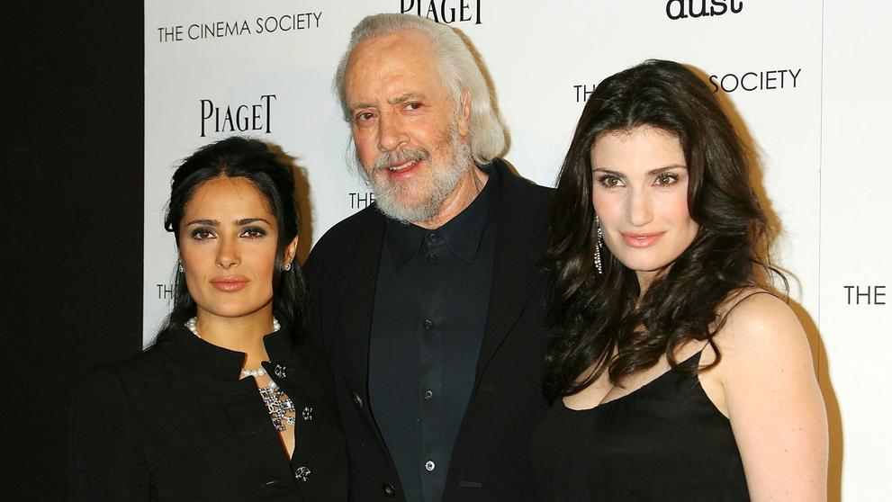 Robert Towne na premiéře filmu Zeptej se prachu, 9. 3. 2006