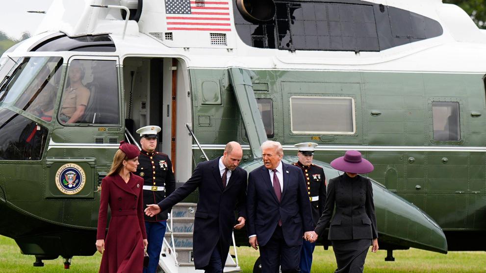 Melania Trumpová v klobouku