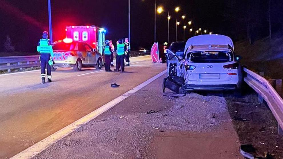 Smrtelná nehoda na Pražském okruhu (2)