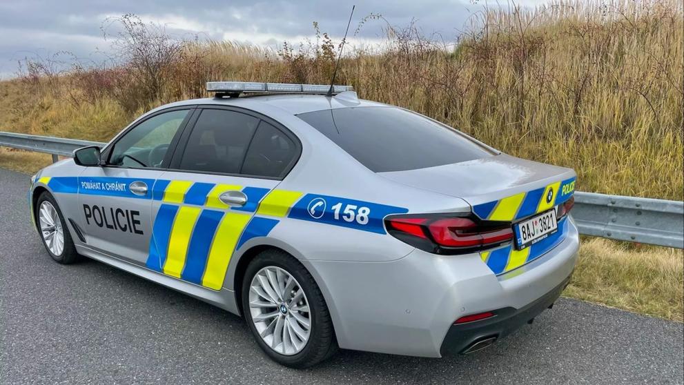 Policejní BMW 540i xDrive