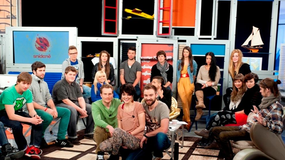 Semifinalisté Superstar ve Snídani s Novou - 2
