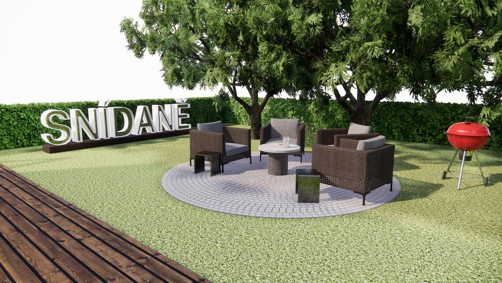 Snídaně - vizualizace studia
