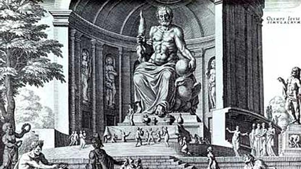 Feidiův Zeus v Olympii
