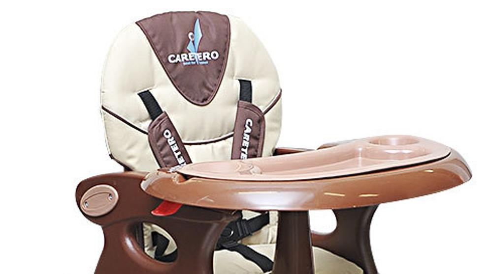 Varování před nestabilními dětskými židličkami - Caretero Primus