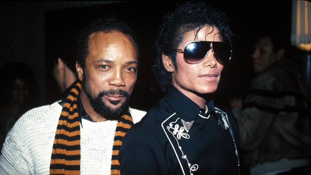 Quincy Jones a Michael Jackson, 30. 11. 1984