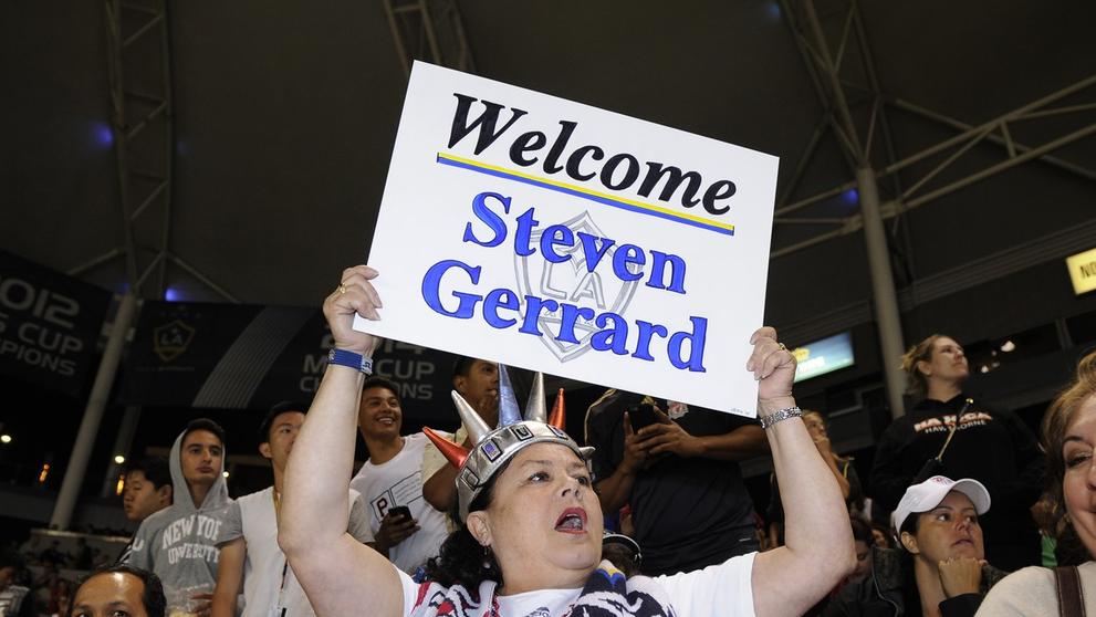 Steven Gerrard v Los Angeles
