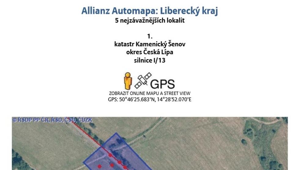 Silnice smrti v Libereckém kraji - 1