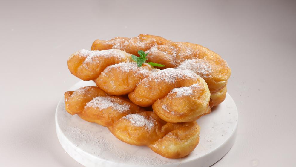 Korejský Twisted Donut (Kkwabaegi)