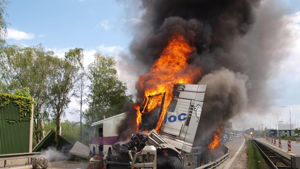 Tanky z nehody na pražském okruhu - 3