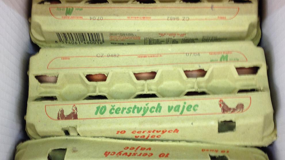 Čerstvá vejce 10 kusů - 29,90 Kč
