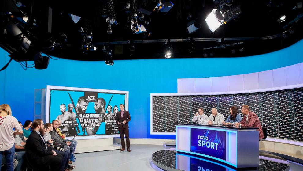 Tisková konference k UFC v Praze s Lucií Pudilovou