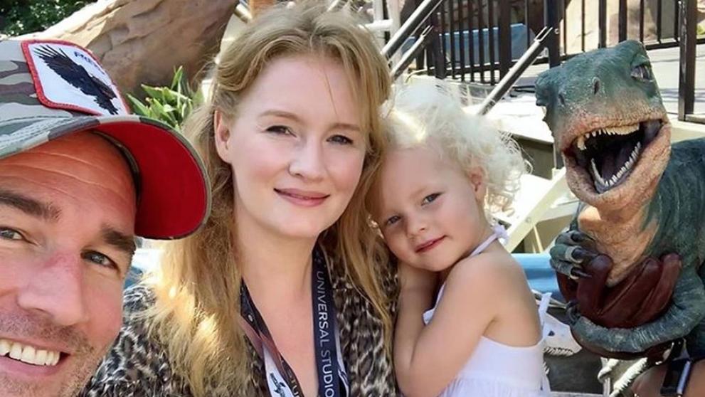 James Van Der Beek s rodinou, 18. 9. 2019