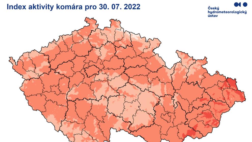 Aktivita komárů