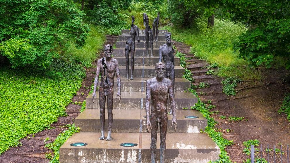 Olbram Zoubek - petřínské schody
