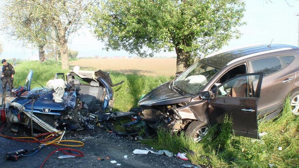 Vážná dopravní nehoda u Kroměříže