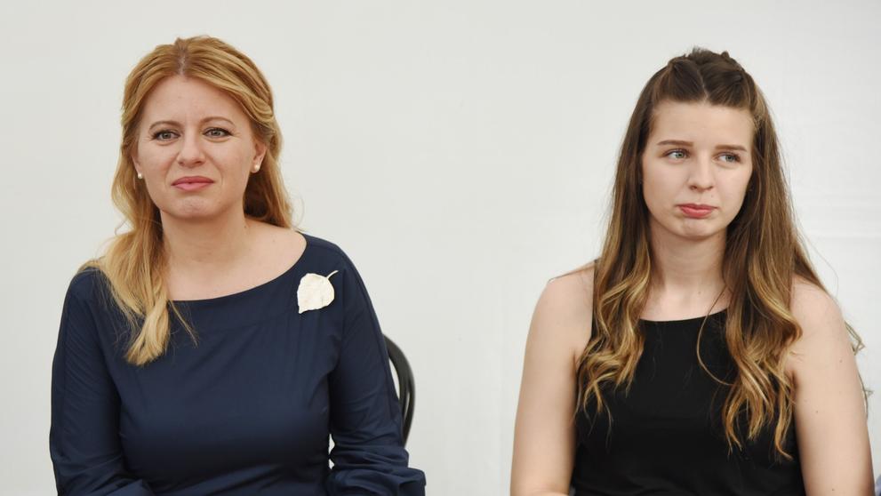 Zuzana Čaputová s dcerou