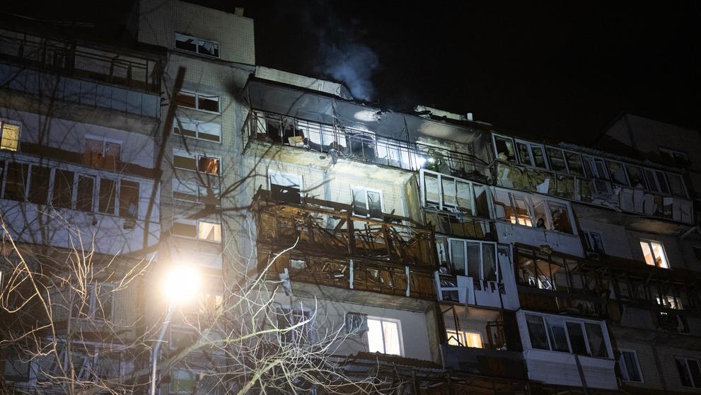 Dronový útok na Kyjev, 23.03.2025