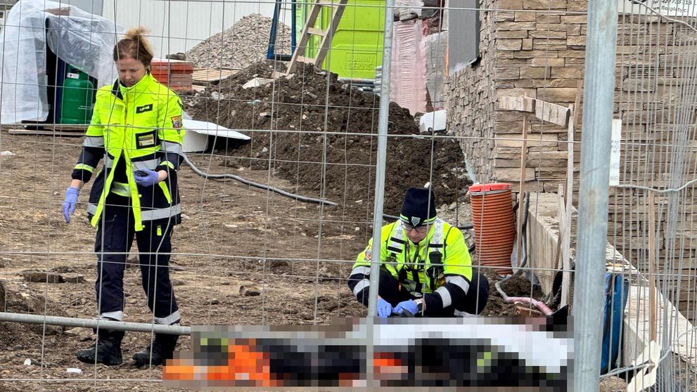 Pád z domu v ulici Jáchymovská v Praze