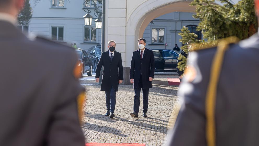 První zahraniční cesta Petra Fialy (2)