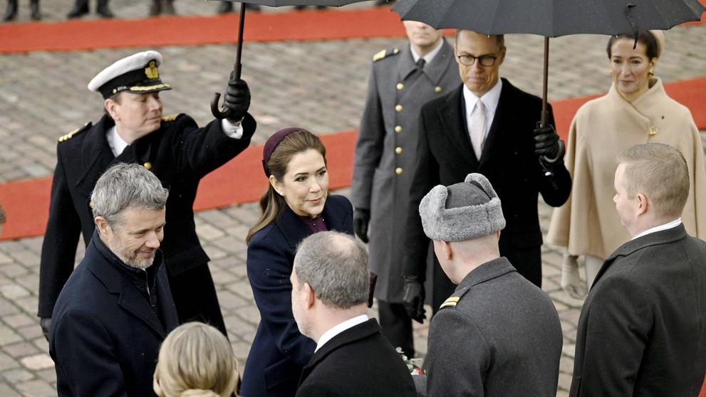 Král Frederik X. a dánská královna Mary, 4. 3. 2025