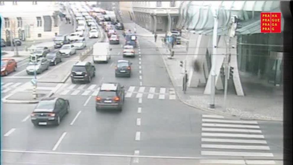 Kolaps dopravy po výbuch v centru Prahy - 2